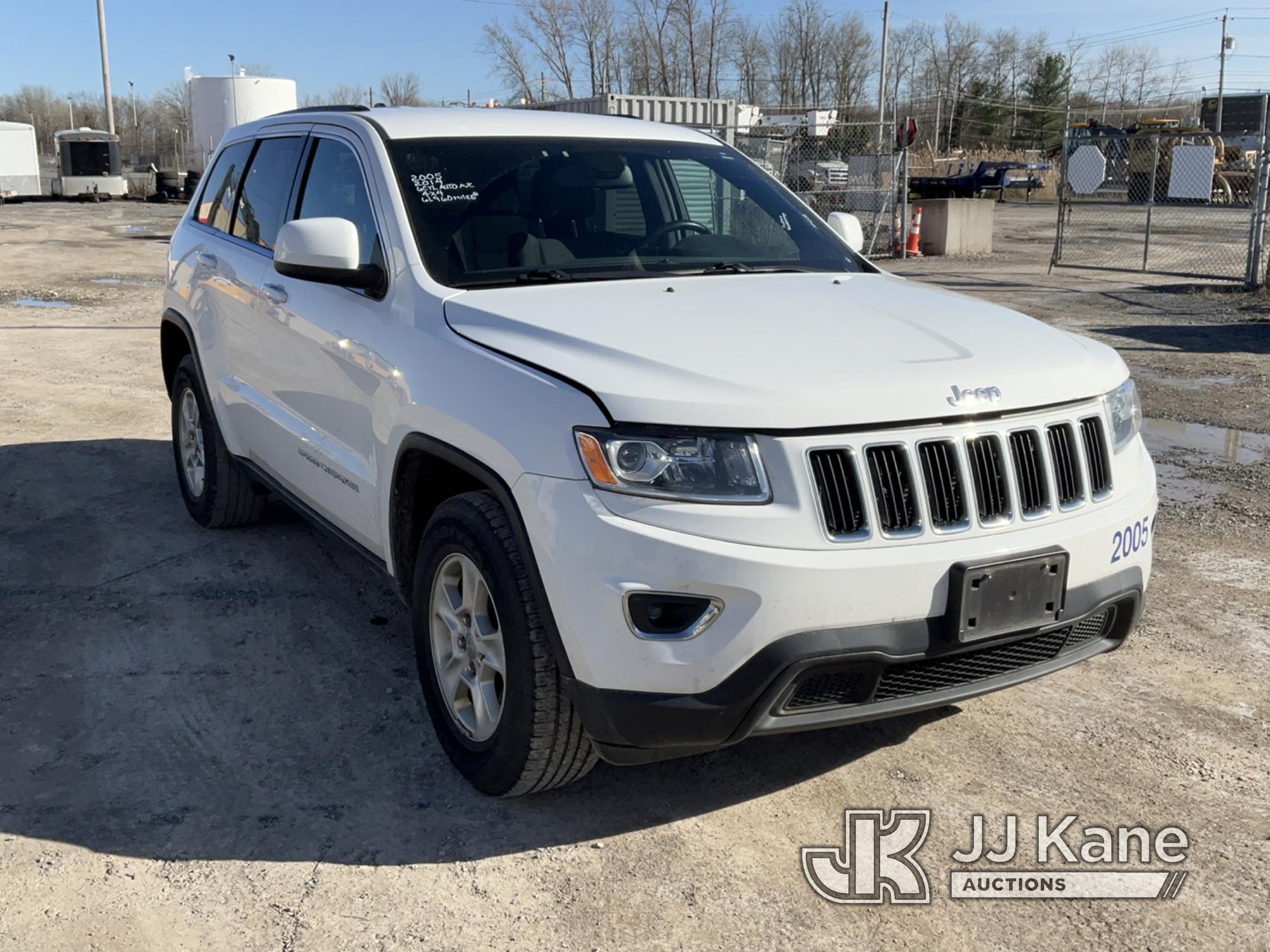 (Rome, NY) 2014 Jeep Grand Cherokee Laredo 4x4 4-Door Sport Utility Vehicle Runs & Moves, Body & Rus