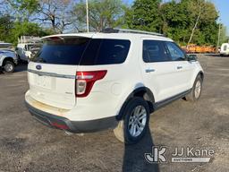 (Plymouth Meeting, PA) 2013 Ford Explorer 4x4 4-Door Sport Utility Vehicle Runs & Moves, Body & Rust