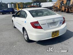 (Chester Springs, PA) 2012 Honda Civic 4-Door Sedan CNG Only) (Runs & Moves, Rust & Body Damage) (In