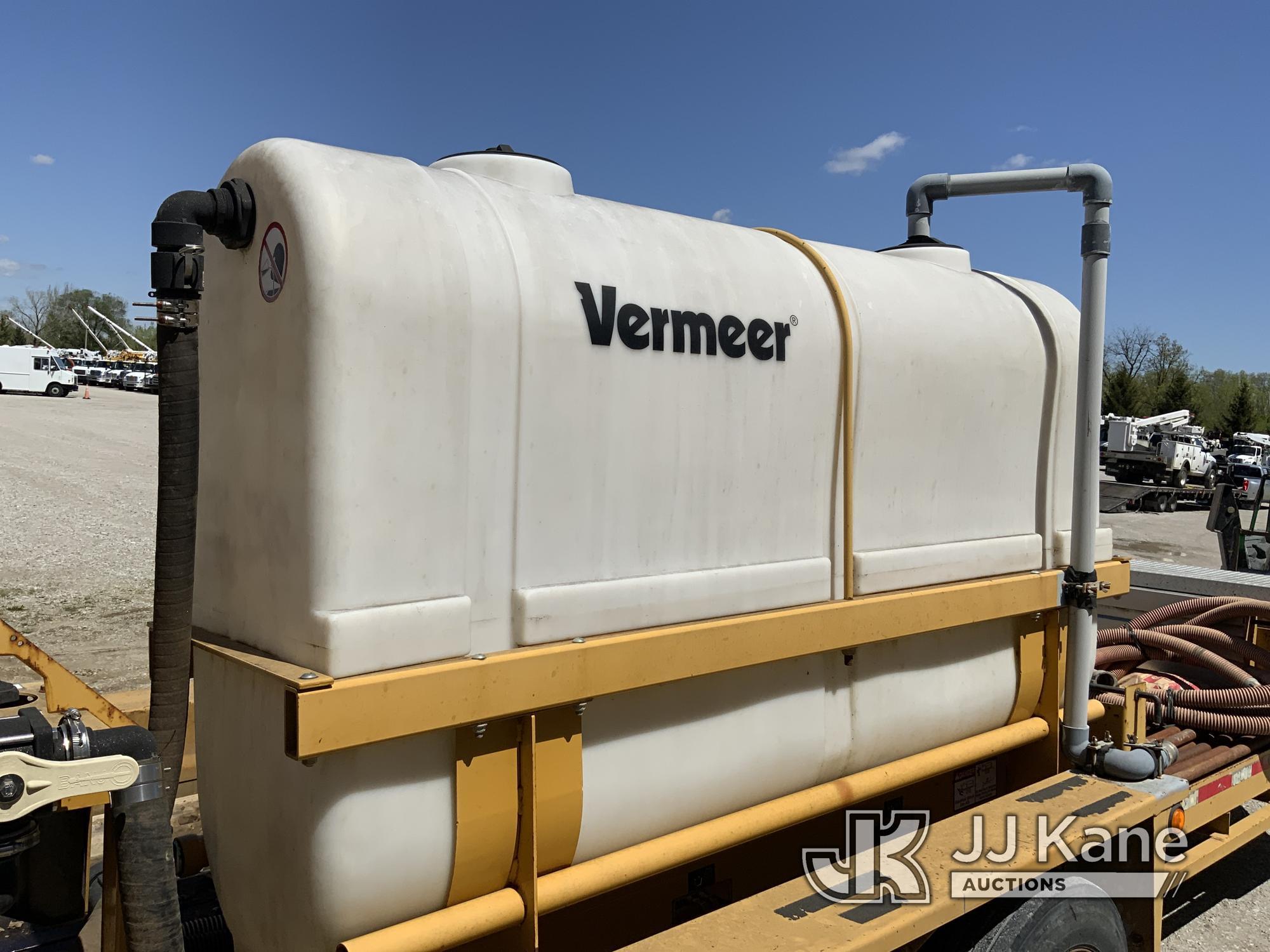 (Fort Wayne, IN) 2011 Vermeer D9x13 Series II Directional Boring Machine, Machine & Trailer Will Be