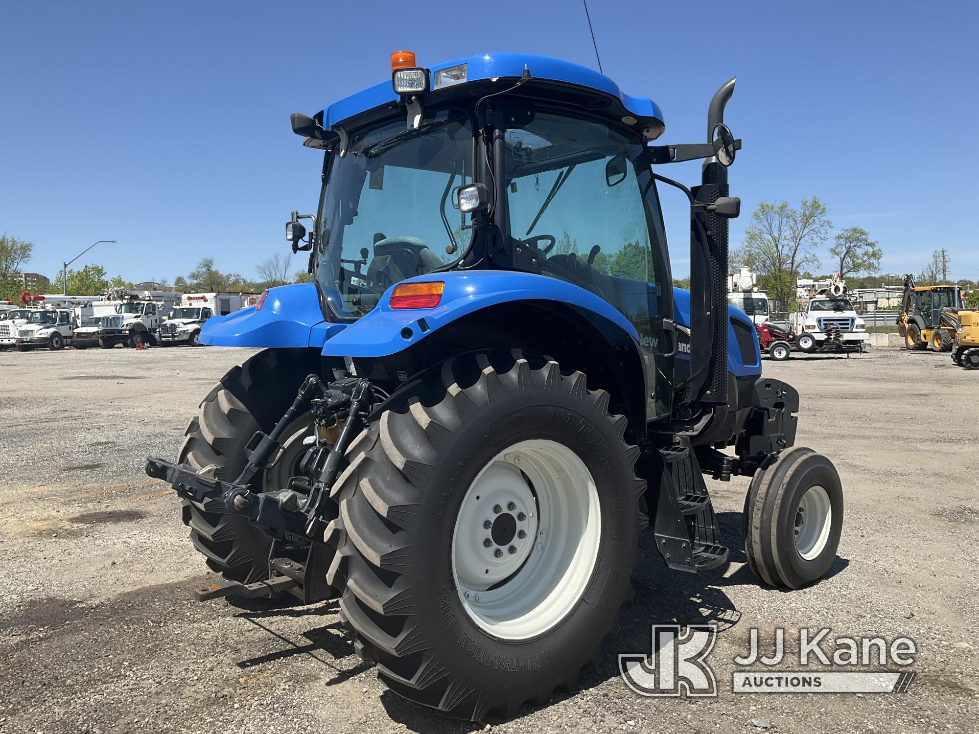 (Plymouth Meeting, PA) 2004 New Holland TS100A Utility Tractor Runs & Moves