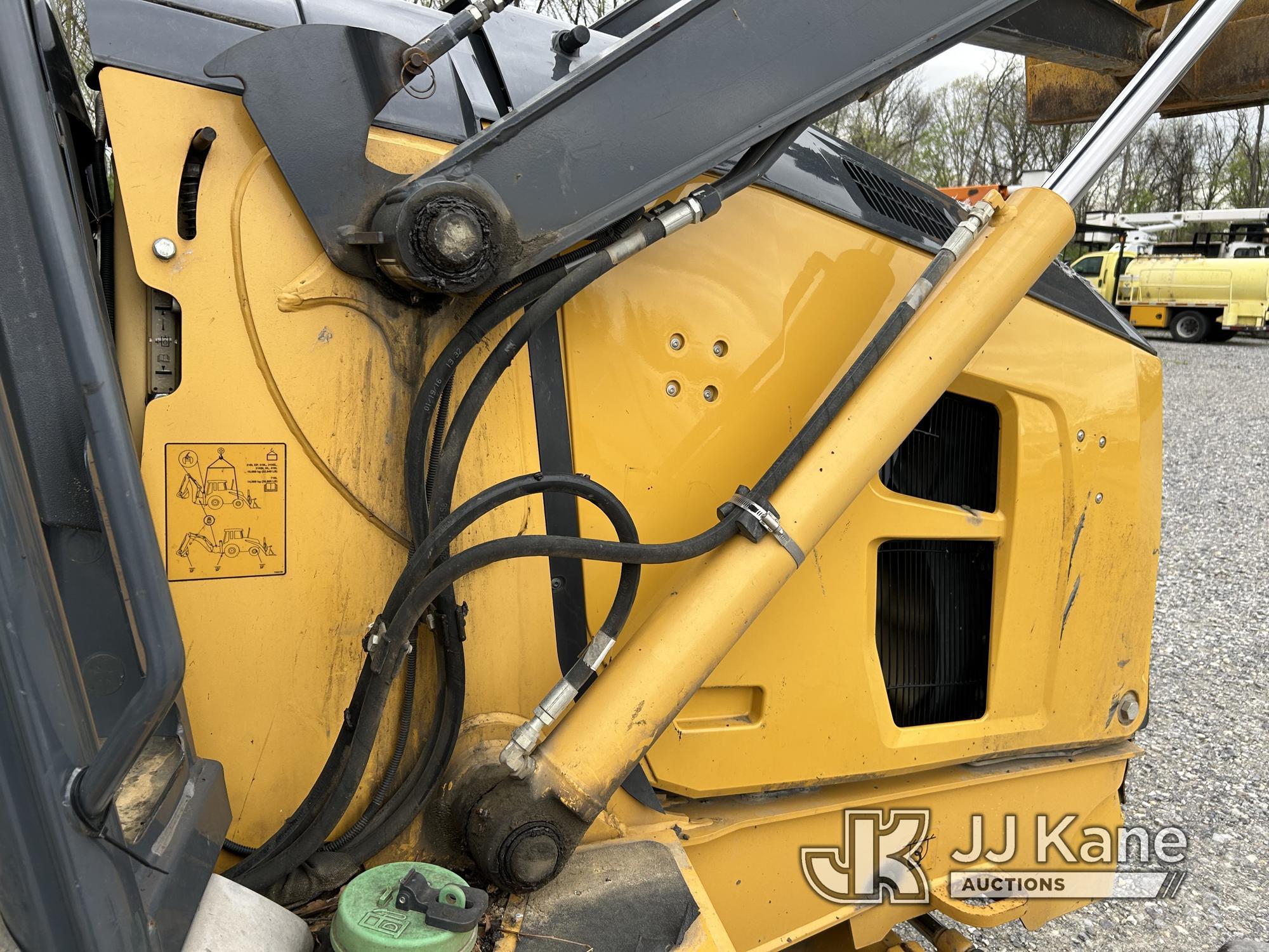 (Hagerstown, MD) 2016 John Deere 310SL Tractor Loader Backhoe Runs, Moves & Operates, Check Engine L