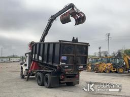 (Plymouth Meeting, PA) Prentice 2124, Grappleboom/Log Loader Crane mounted behind cab on 2016 Freigh