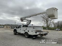 (Fort Wayne, IN) Altec AT37G, Articulating & Telescopic Bucket Truck mounted behind cab on 2015 Ford