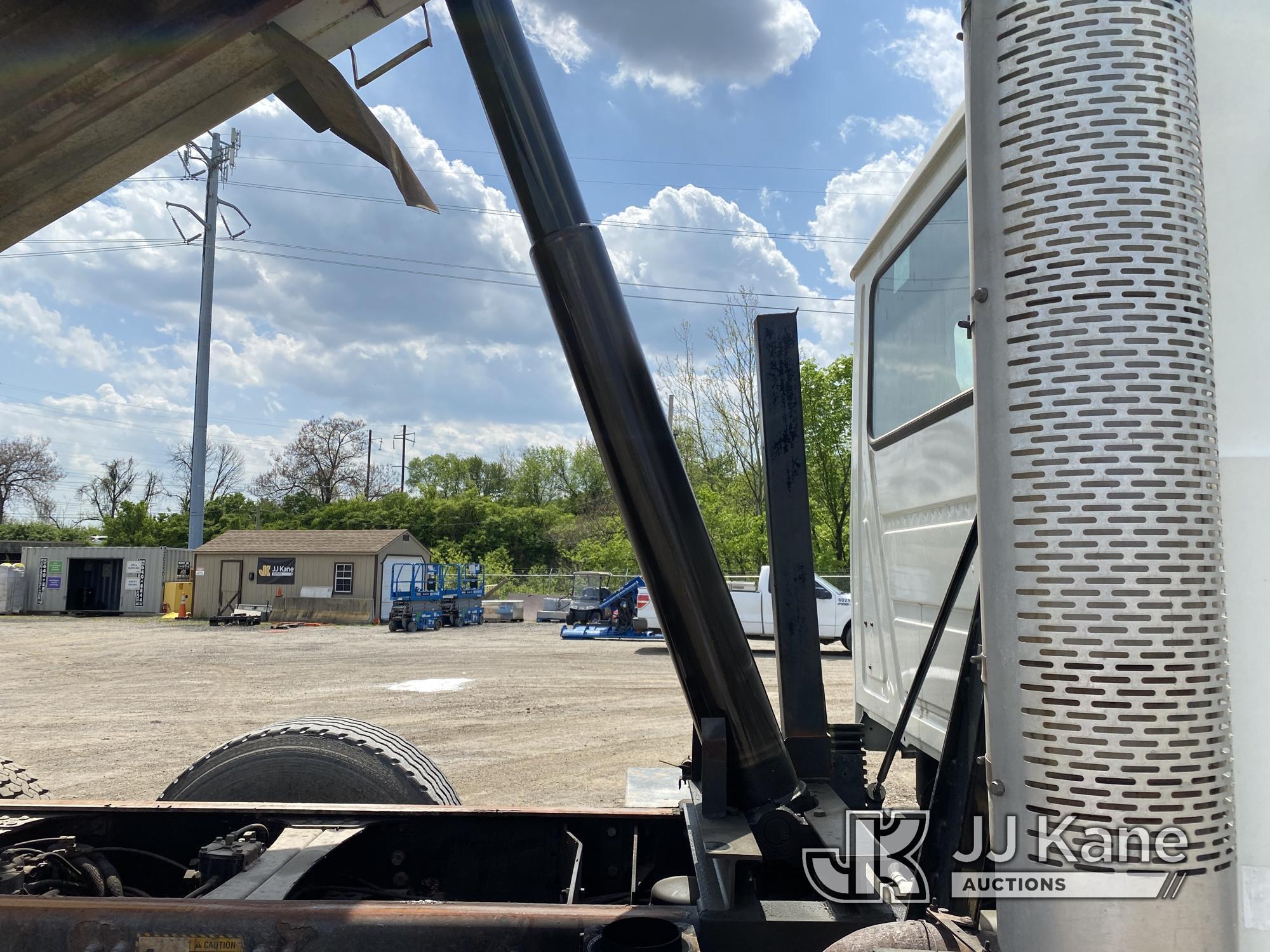 (Plymouth Meeting, PA) 2007 Mack CTP713 Tri-Axle Dump Truck Runs Moves & Dump Operates, Body & Rust