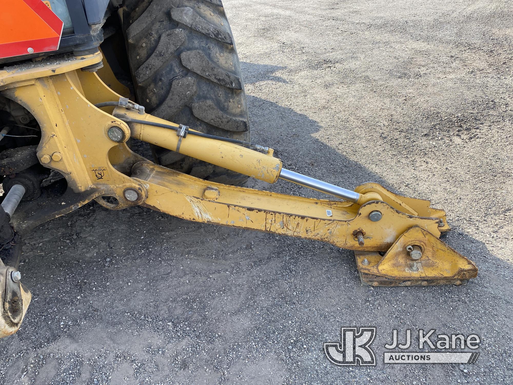 (Plymouth Meeting, PA) 2014 John Deere 410K 4x4 Tractor Loader Backhoe No Title) (Runs Moves & Opera