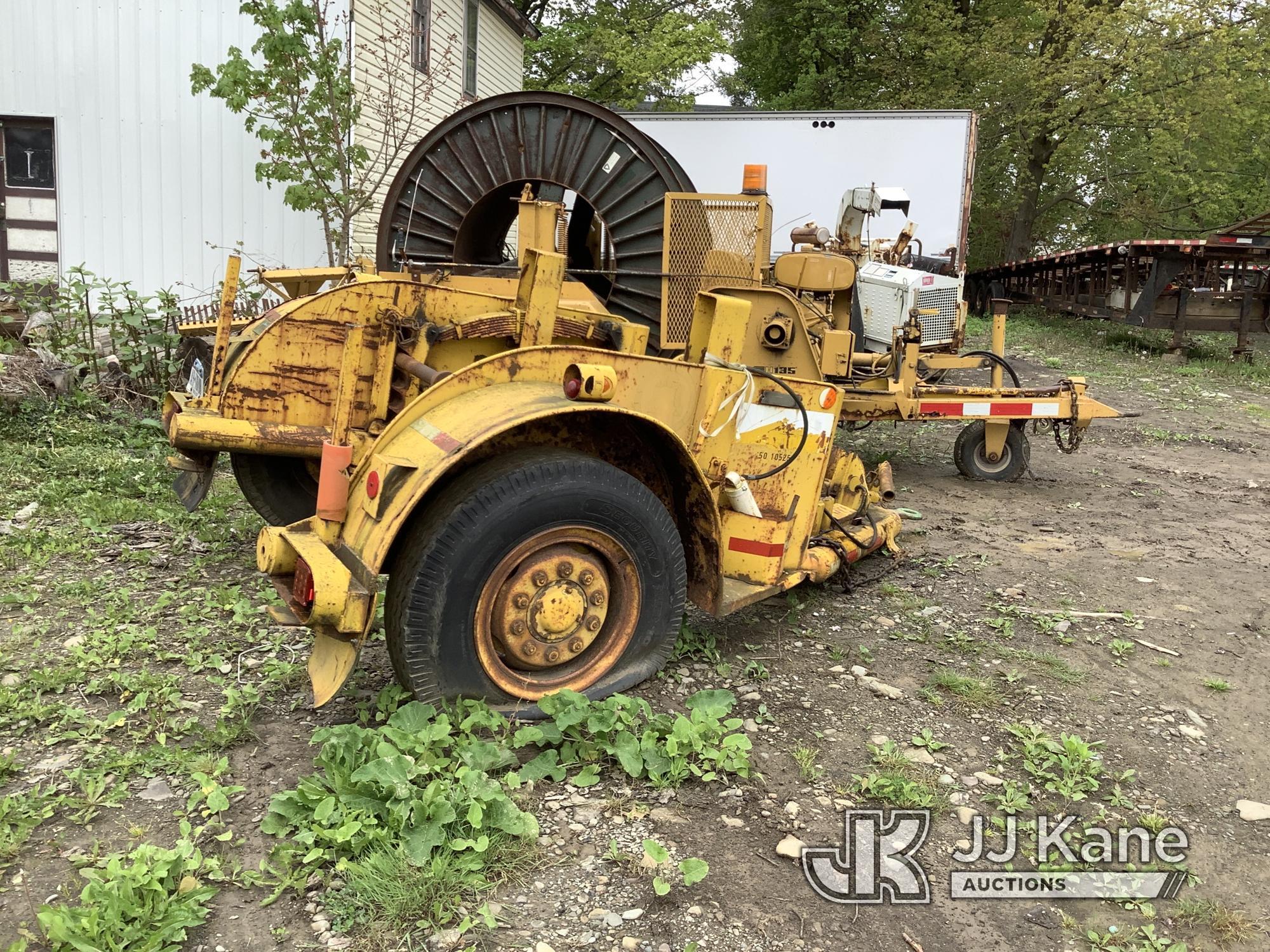 (Deposit, NY) 1971 Truco/Eaton Hydraulic Reel Trailer No Title) Flat tire on passenger side