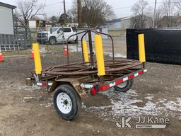 (Charlotte, MI) 1992 Assembled Coil Pipe Trailer Broken Tongue Jack