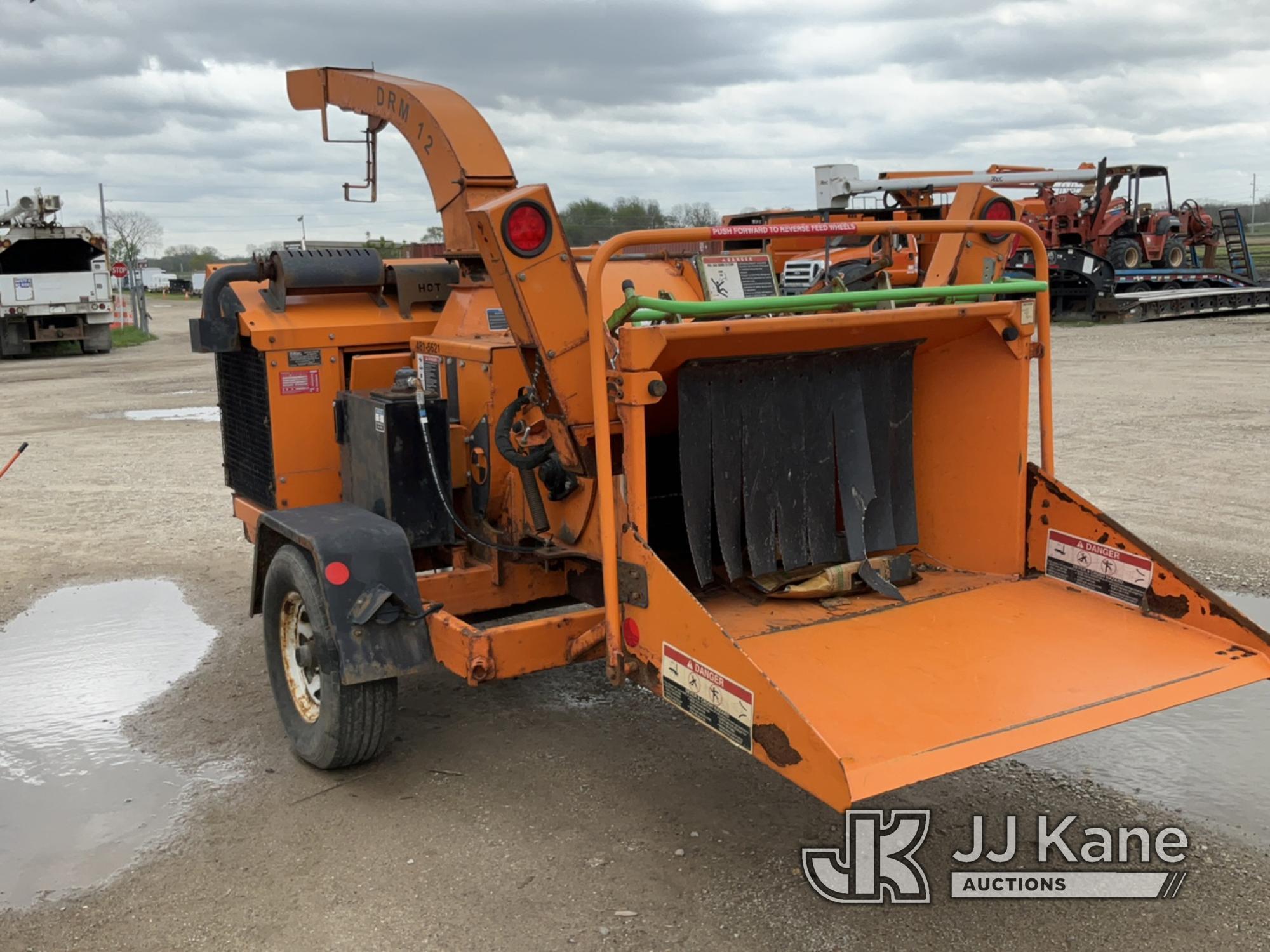 (Charlotte, MI) 2015 Altec DRM12 Chipper (12in Drum) Condition Unknown, Bad Ignition, No Battery, No