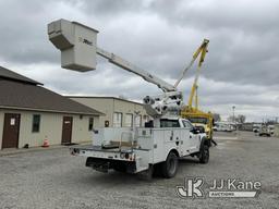 (Fort Wayne, IN) Altec AT40G, Articulating & Telescopic Bucket Truck mounted behind cab on 2019 Ford