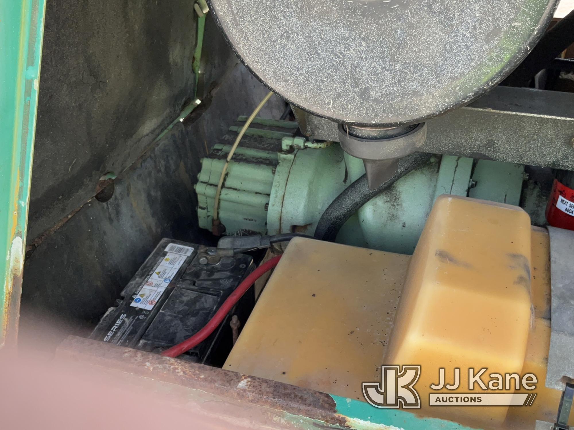 (Charlotte, MI) Sullair 375HDPQJD Portable Air Compressor No Title, Rust, Body Damage, Runs, Operate