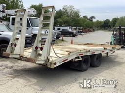 (Harmans, MD) 2012 Butler B-2018-A T/A Dove Tail Trailer GVWR 20K, Rust Damage