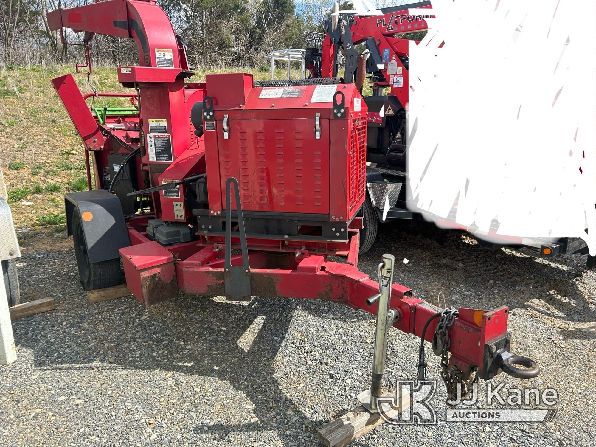 (Hagerstown, MD) 2015 Altec Environmental Products DC1317 Chipper (13in Disc), trailer mtd Not Runni