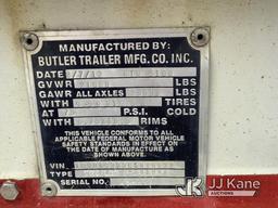 (Harmans, MD) 2012 Butler B-2018-A T/A Dove Tail Trailer GVWR 20K, Rust Damage