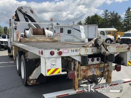 (Chester Springs, PA) IMT 25/180K3, Hydraulic Knuckle Boom Crane mounted behind cab on 2009 GMC C850