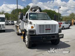 (Chester Springs, PA) IMT 25/180K3, Hydraulic Knuckle Boom Crane mounted behind cab on 2009 GMC C850