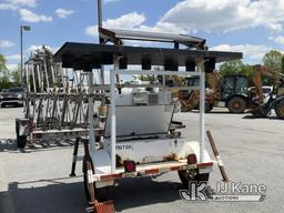 (Chester Springs, PA) 2001 Wanco WTSP110-LSA Portable Arrow Board No Title) (Not Operating) (Inspect