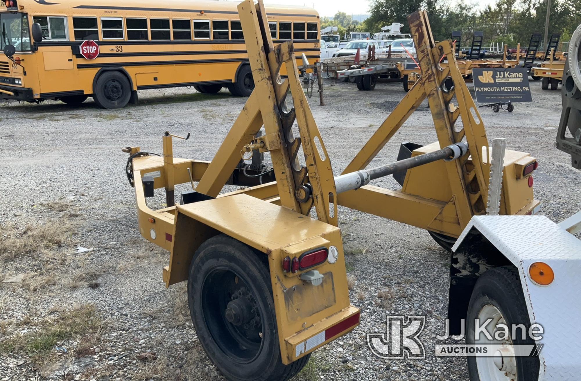 (Plymouth Meeting, PA) 2009 Kiefer-Built Reel Trailer No Title) (Frame Damage, Body & Rust Damage