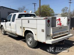 (Charlotte, MI) 2013 Ford F250 Extended-Cab Service Truck Runs, Moves, Jump To Start, Rust, Bad Star