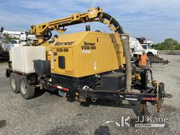 (Plymouth Meeting, PA) 2018 Vermeer VX50-500 Vacuum Excavation Unit, Trailer Mtd. Runs, Not Charging