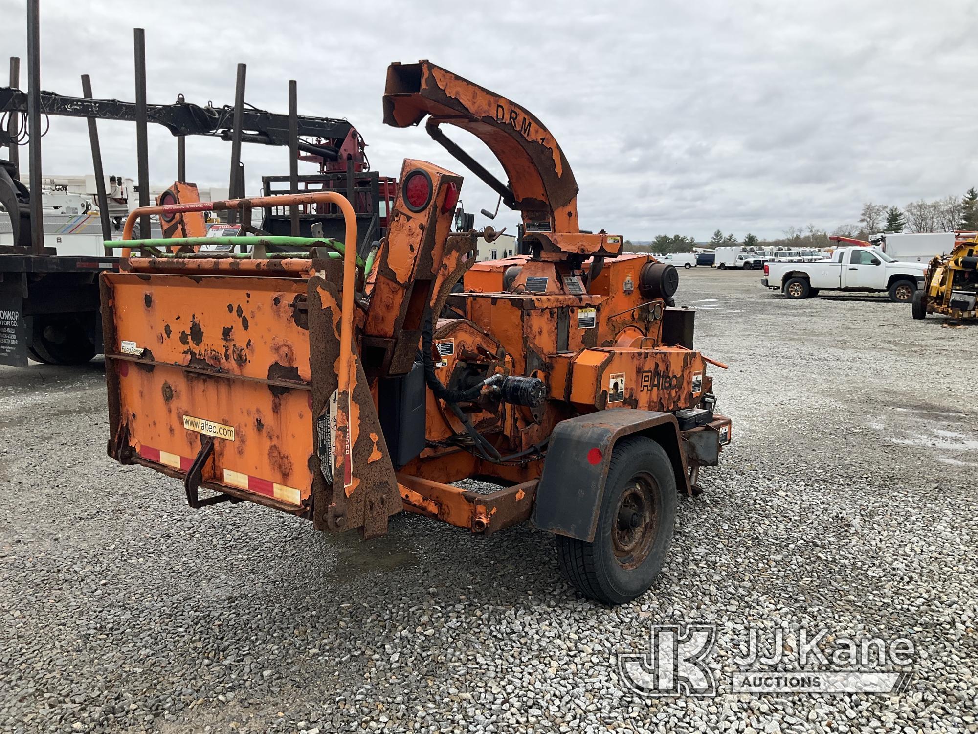 (Shrewsbury, MA) 2015 Altec DRM12 Chipper (12in Drum) Not Running, Operating Condition Unknown, Dama