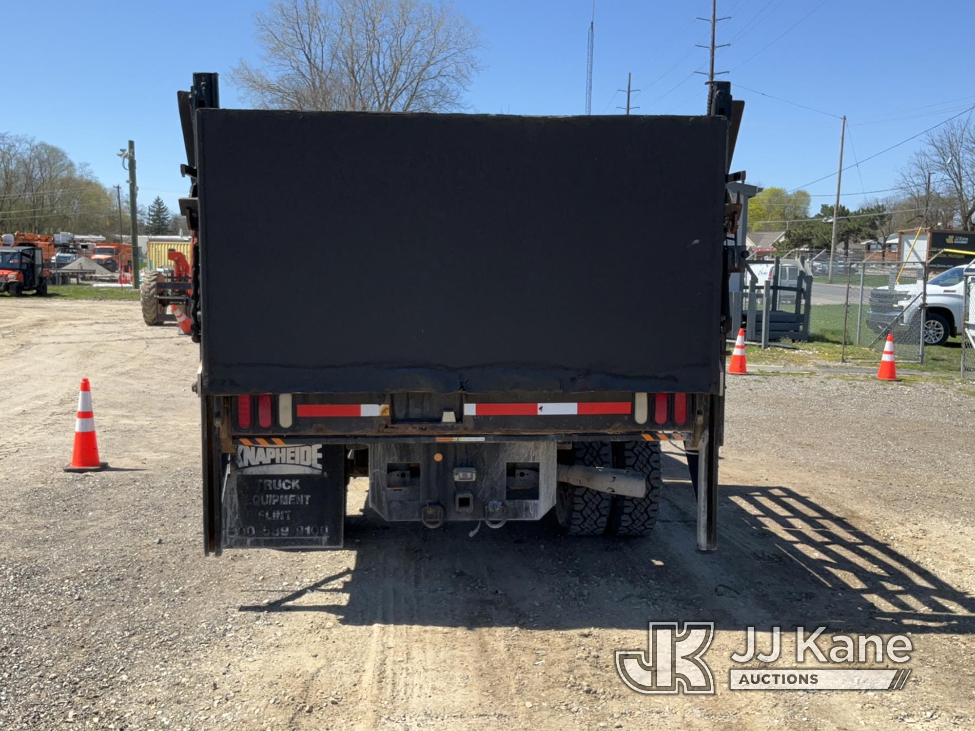 (Charlotte, MI) 2008 Ford F350 4x4 Flatbed Truck Runs, Moves, Rust, Rotted Boards On Bed