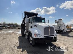 (Rome, NY) 2013 Kenworth T400 Dump Truck CNG Only) (Runs, Moves & Dump Operates
