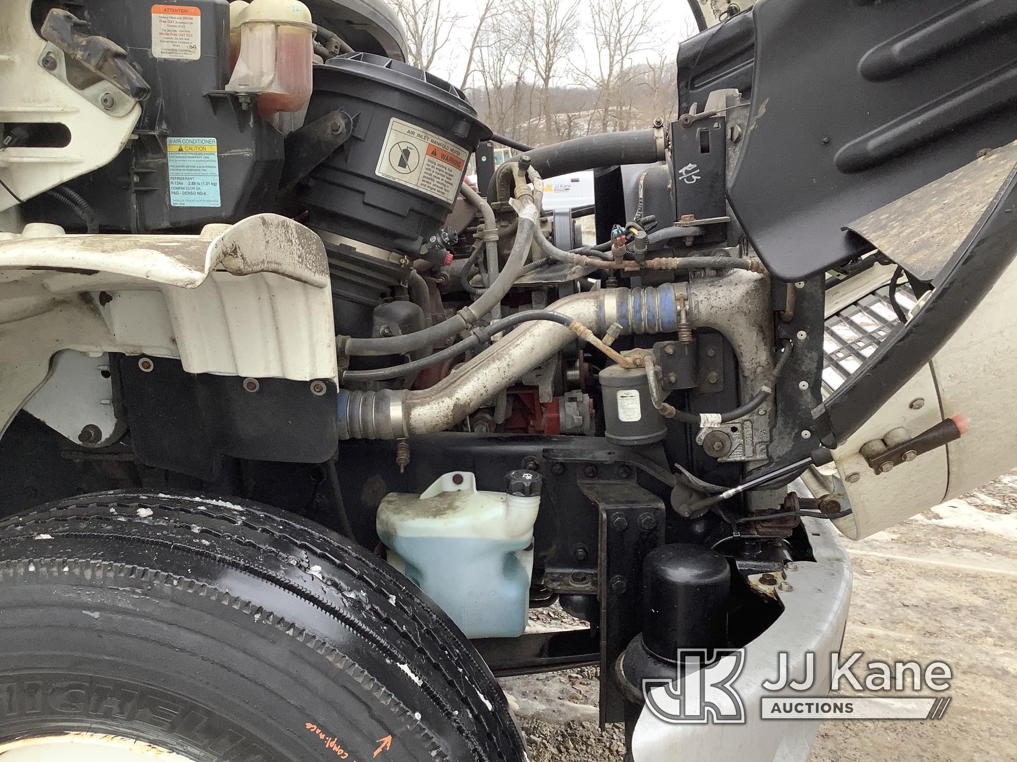 (Smock, PA) 2016 Freightliner M2 106 Dump Truck Title Delay) (Runs, Moves & Operates, ABS Light On,
