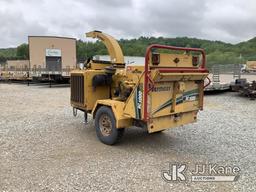 (Smock, PA) 2014 Vermeer BC1000XL Chipper (12in Drum) Runs Rough, Operational Condition Unknown, War