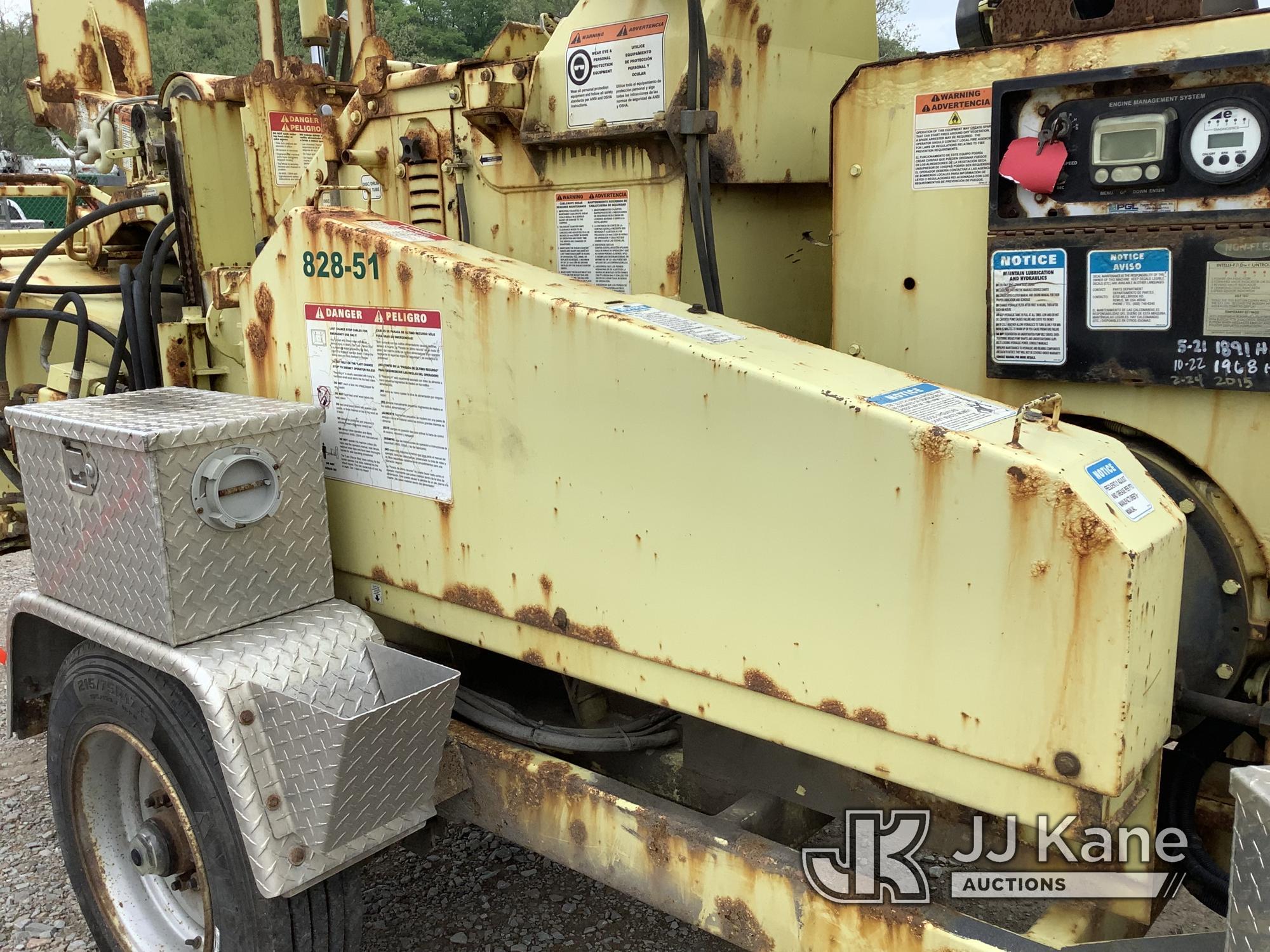 (Smock, PA) 2014 Bandit 1390 Portable Chipper Not Running, Operational Condition Unknown, No Brake C