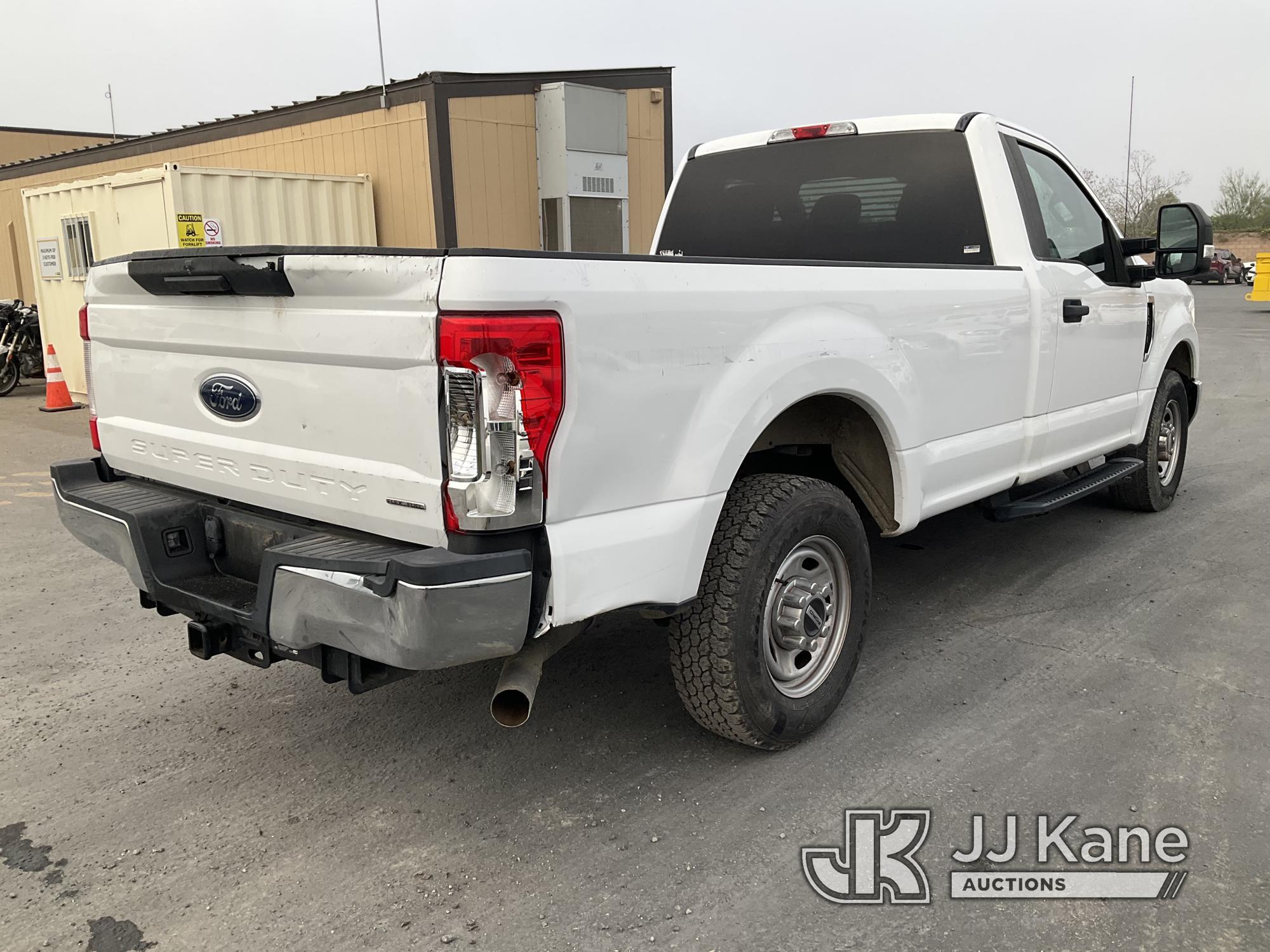 (Jurupa Valley, CA) 2017 Ford F-250 SD Regular Cab Pickup 2-DR Runs & Moves, Interior Is Melted, Fro