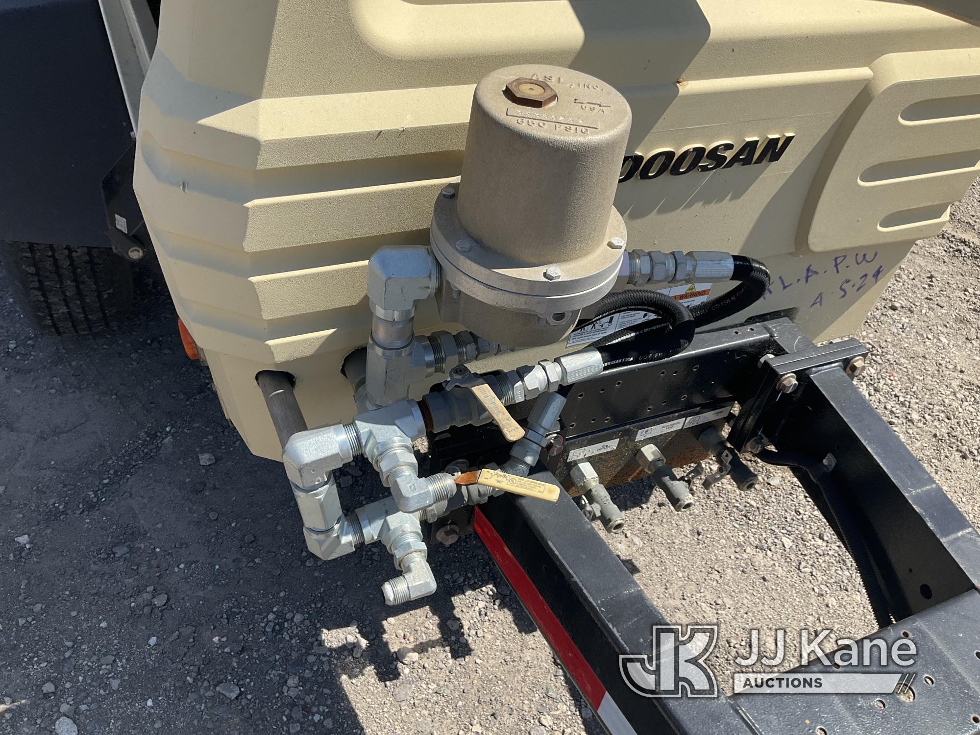 (Jurupa Valley, CA) 2019 DOOSAN P185WD0-T4F Portable Air Compressor Not Running