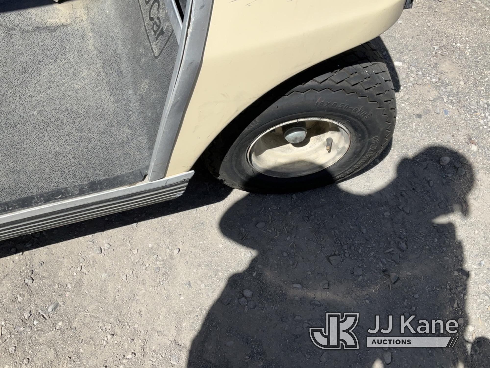 (Jurupa Valley, CA) 2003 Club Car Golf Cart Golf Cart Not Running , No Key , Missing parts , Bad Tir