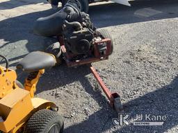 (Jurupa Valley, CA) Toro Blower Trailer Not Running , No key , Stripped Of Parts , Bad Tires