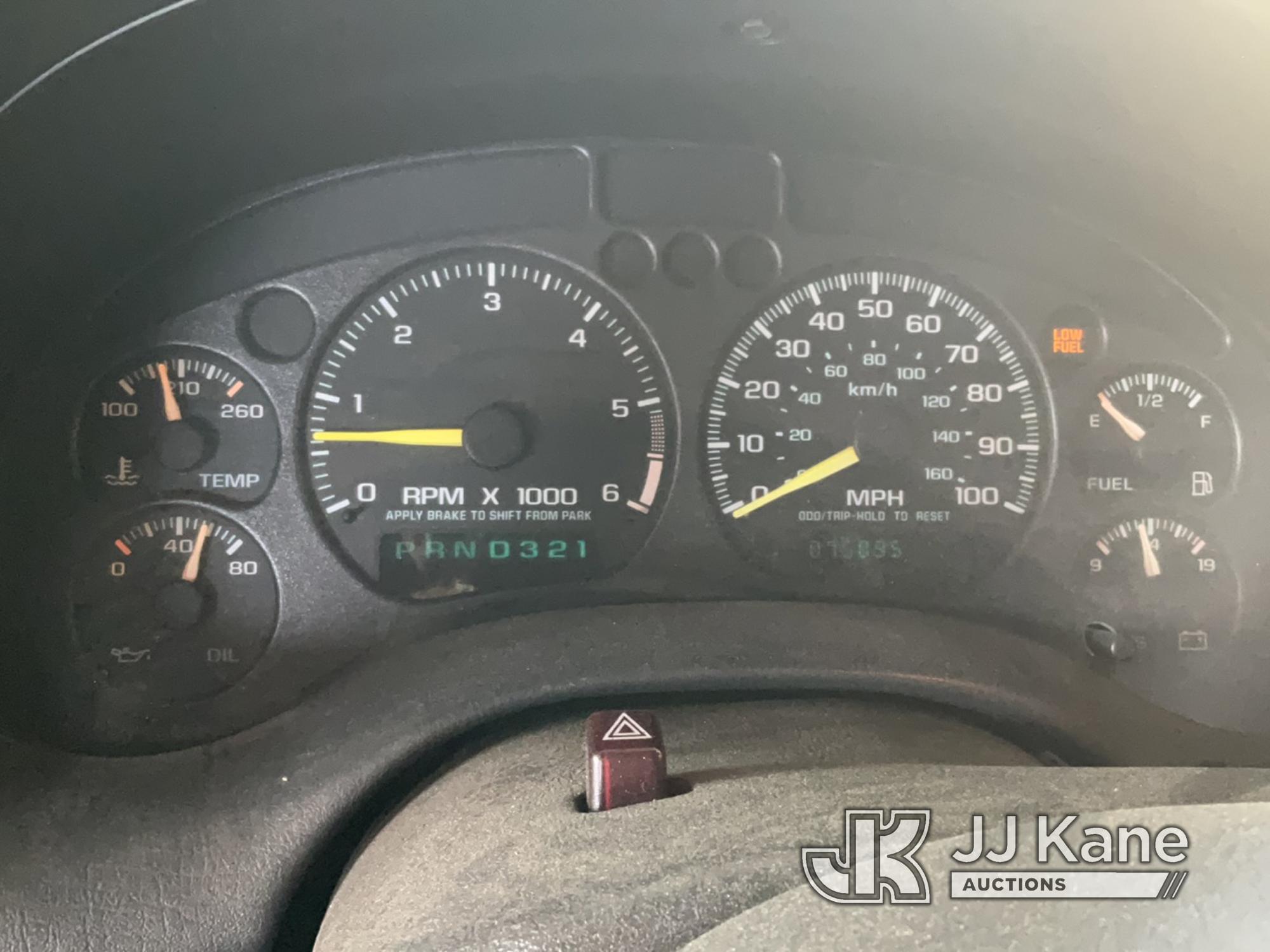 (Jurupa Valley, CA) 2000 Chevrolet S10 Pickup Truck Runs & Moves, Running Rough