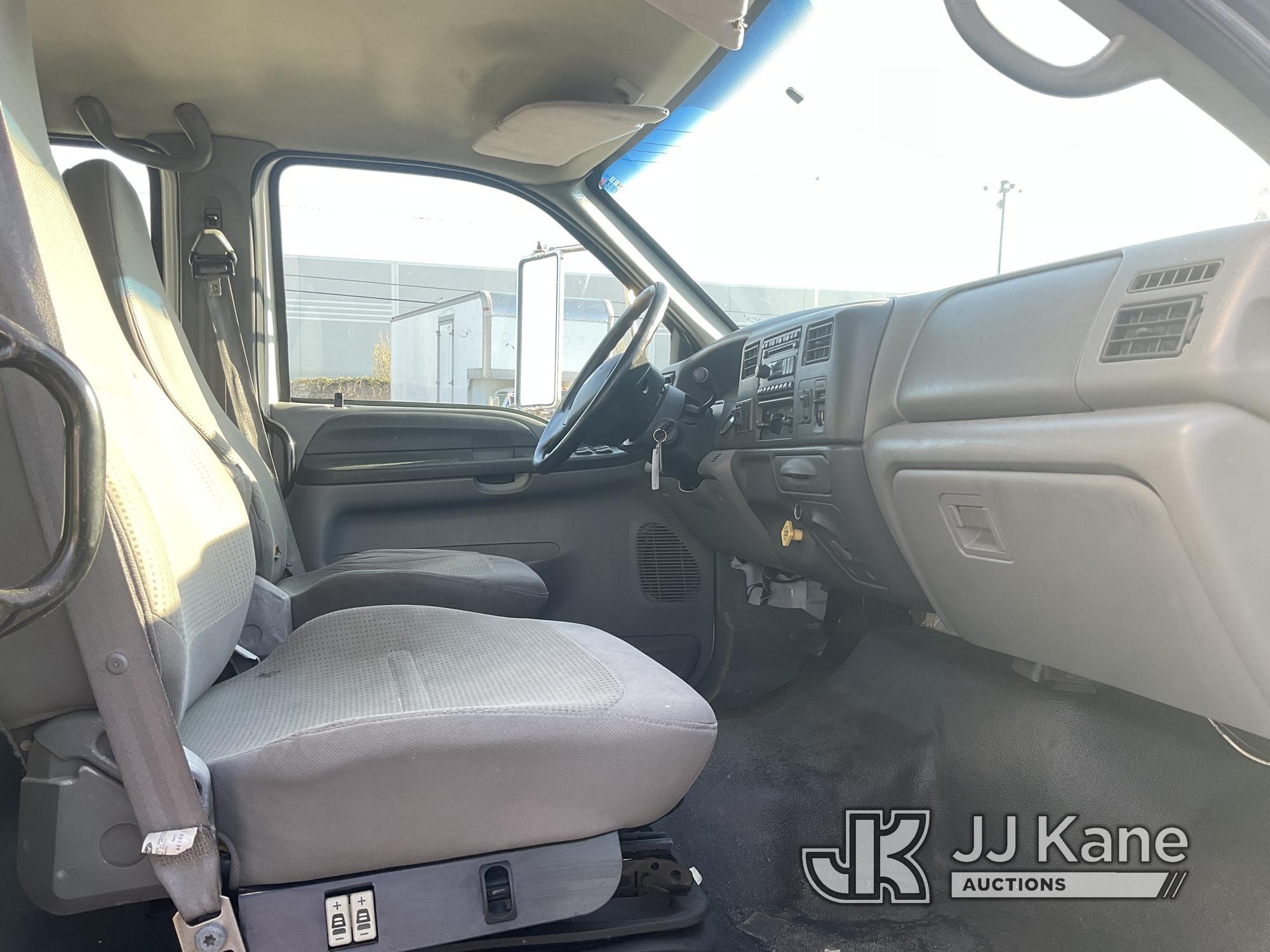 (Jurupa Valley, CA) 2010 Ford F650 Crew Cab Van Body Truck Must Be Registered Out Of State Due To CA