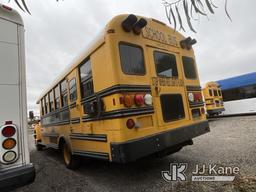 (Jurupa Valley, CA) 2009 Chevrolet C5500 School Bus Not Running, Stripped Of Parts