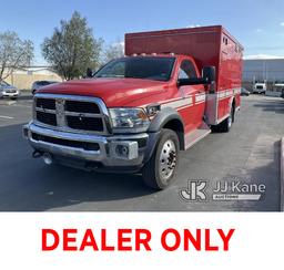 (Jurupa Valley, CA) 2012 Dodge Ram 4500 Cab & Chassis, Def system Runs & Moves Check Engine Light Is