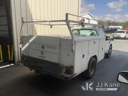 (Jurupa Valley, CA) 2008 Ford F-350 SD Utility Truck Runs & Moves, Check Engine Light Is On