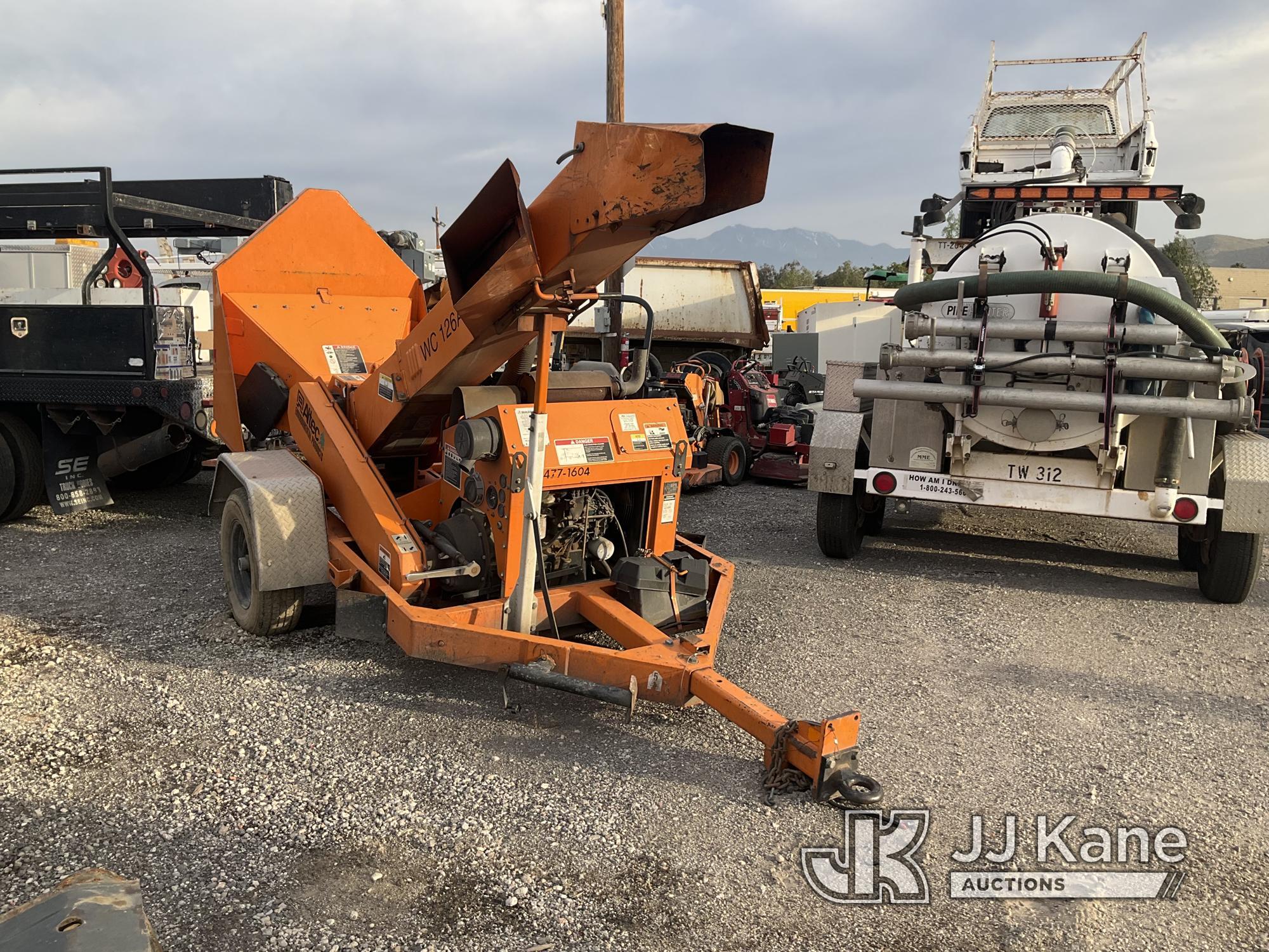 (Jurupa Valley, CA) 2011 Altec WC126A Chipper (12in Drum) Not Running, True Hours Unknown, Missing B