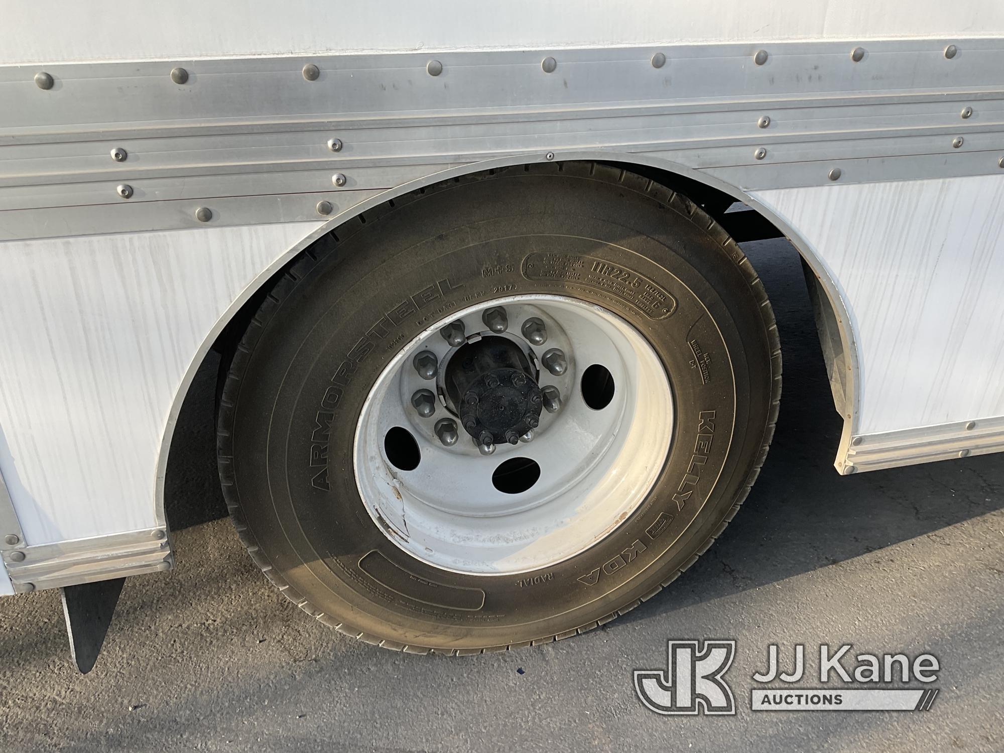 (Jurupa Valley, CA) 2010 Ford F650 Van Body Truck Runs & Moves, Must Be Registered Out Of State Due