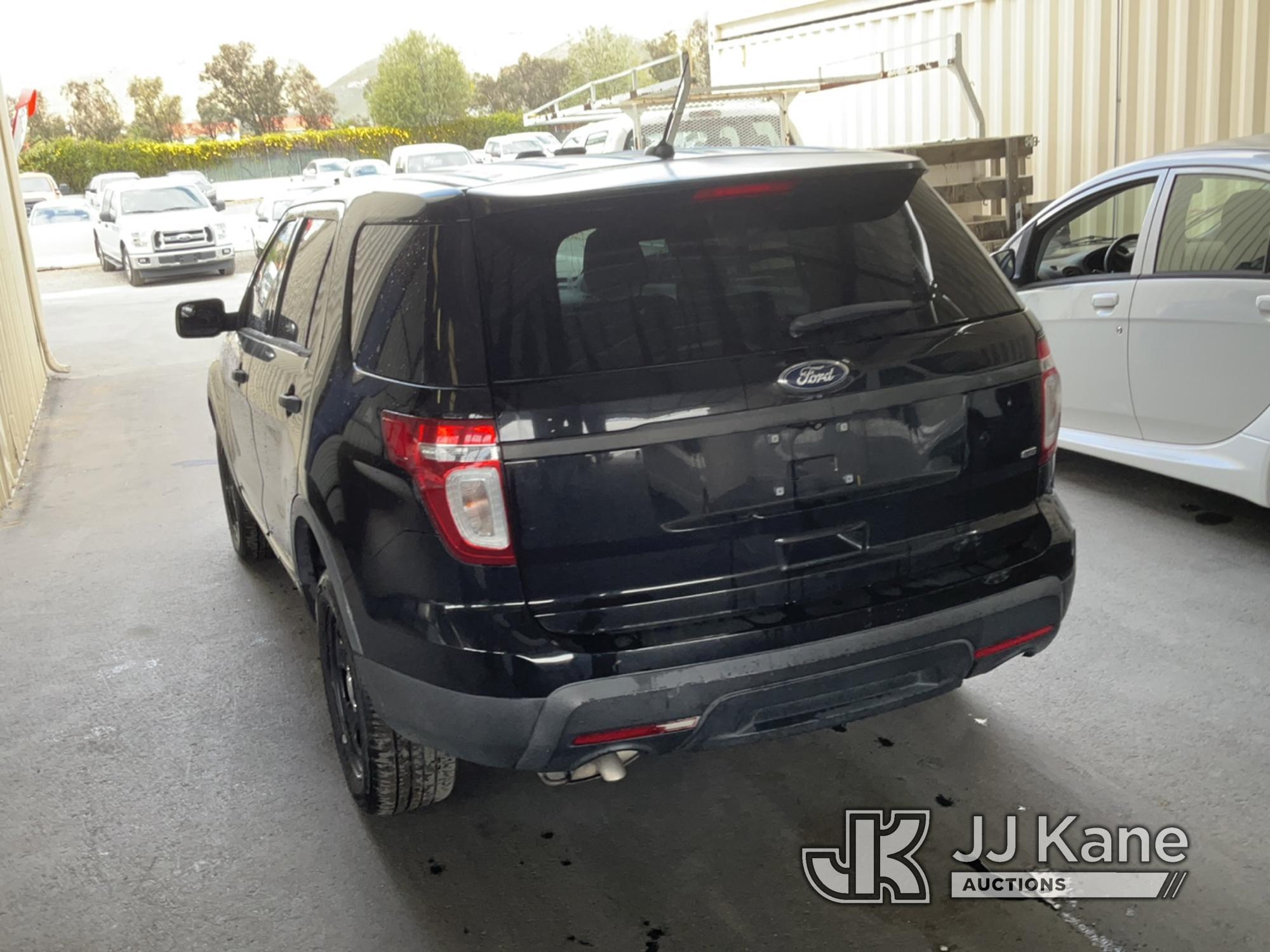 (Jurupa Valley, CA) 2015 Ford Explorer AWD Police Interceptor Sport Utility Vehicle Runs & Moves, Op