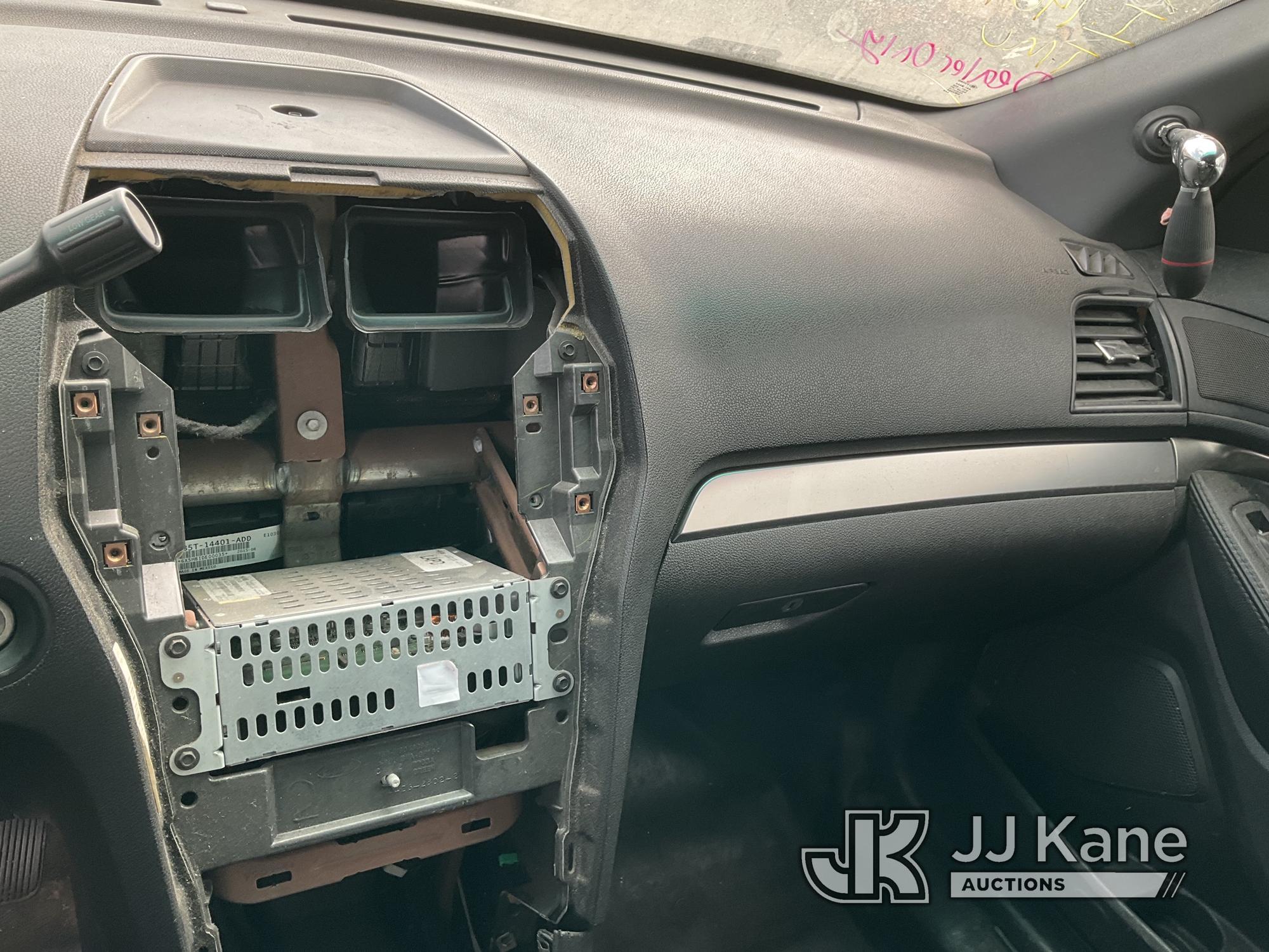 (Jurupa Valley, CA) 2016 Ford Explorer AWD Police Interceptor 4-Door Sport Utility Vehicle Not Runni
