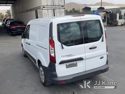 (Jurupa Valley, CA) 2017 Ford Transit Connect Cargo Van Not Running , Wrecked, Must Be Towed , Air B