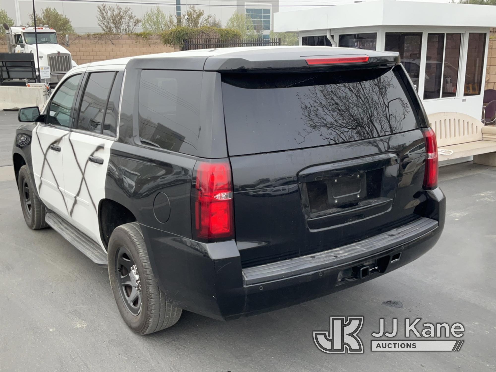 (Jurupa Valley, CA) 2015 Chevrolet Tahoe Police Package Sport Utility Vehicle Runs & Moves, Interior