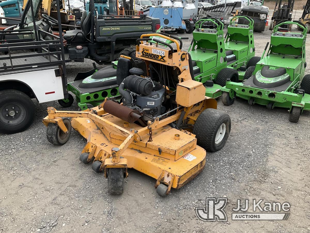 (Jurupa Valley, CA) Wright STANDER X Lawn Mower Not Running, Has Flat Tire