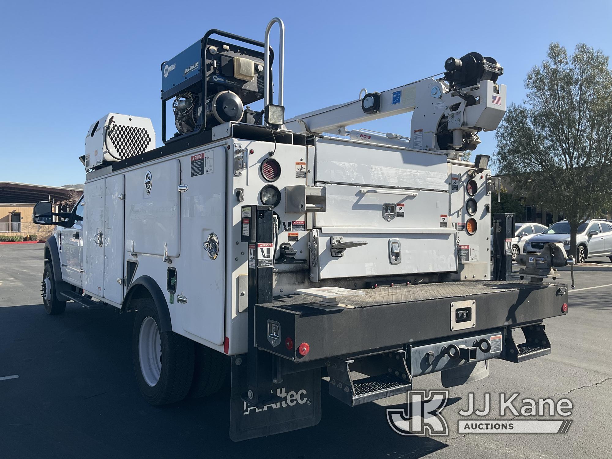 (Jurupa Valley, CA) Autocrane , 2019 Ford F-550 4X4 Extended-Cab Mechanics Service Truck, DEF System