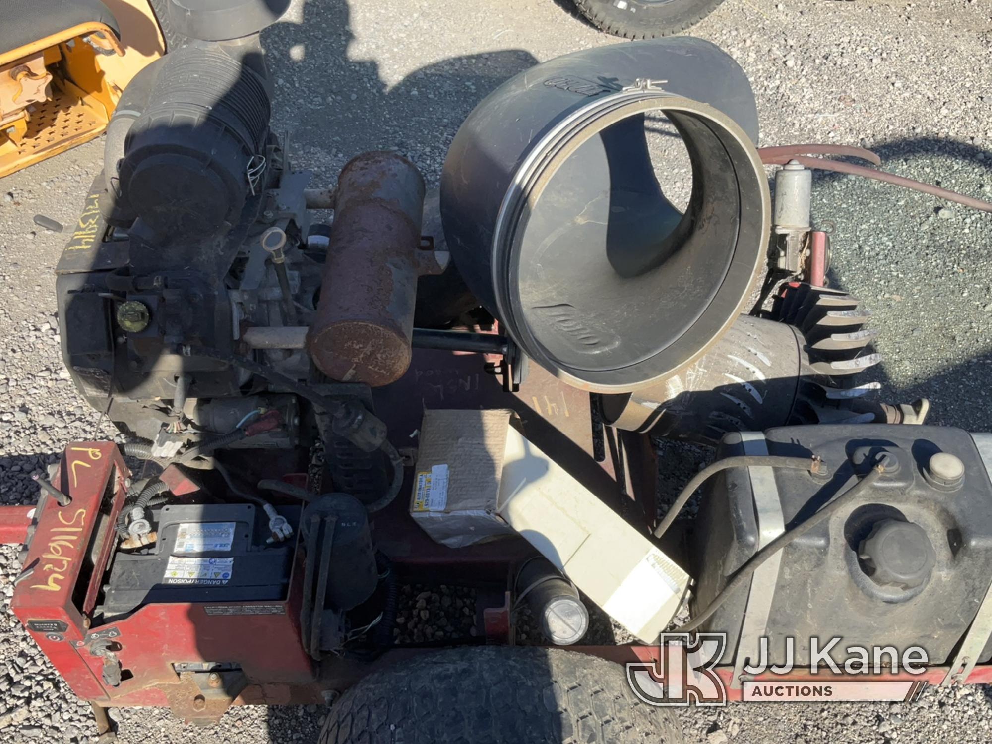 (Jurupa Valley, CA) Toro Blower Trailer Not Running , No key , Stripped Of Parts , Bad Tires