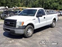 2014 Ford F150 Pickup Truck Runs, Moves) (Cracked Windshield, Minor Paint and Body Damage.