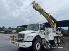 Terex Commander C5045, Digger Derrick rear mounted on 2014 Freightliner M2 106 T/A Flatbed/Utility T